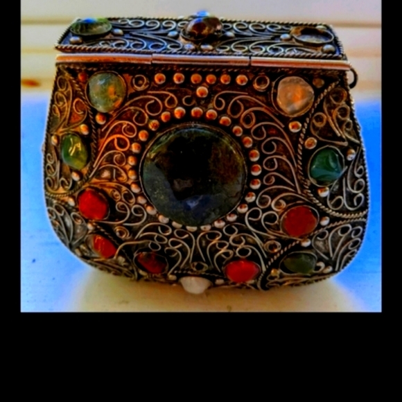 metal and quartz wallet 4" high and 4" wedth - Picture 1 of 6